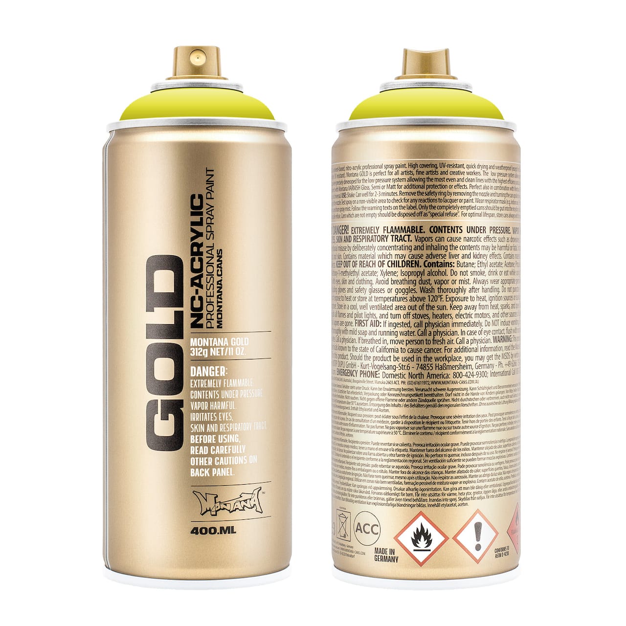 Montana™ Gold Acrylic Professional Spray Paint